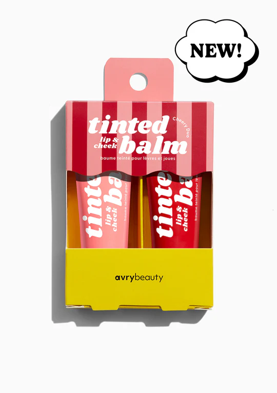 Lip & Cheek Tinted Balm - Cheery Duo (2X10mL TUBE)