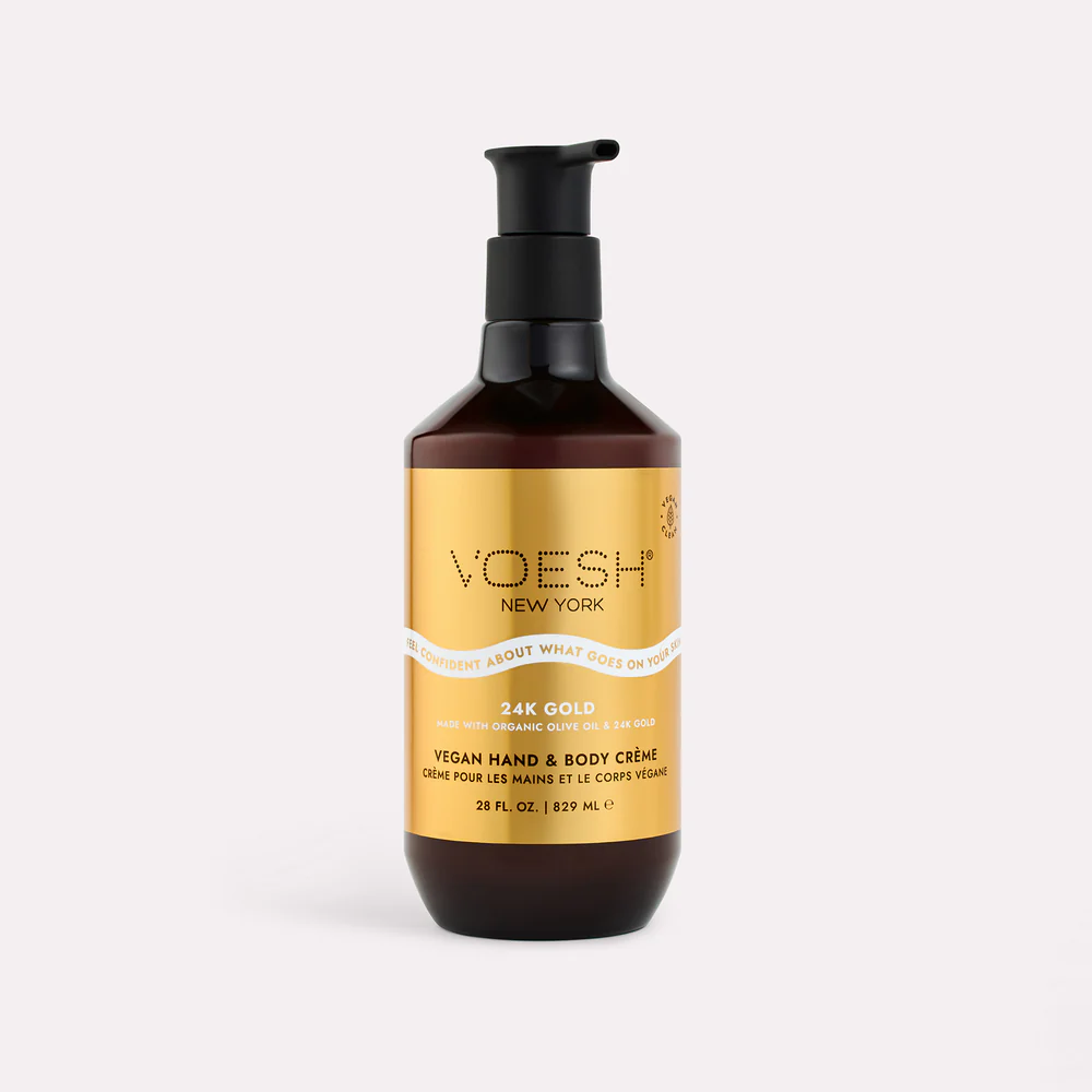Vegan Hand & Body Crème 24K Gold 829 ml